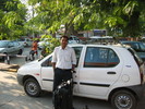 Driver at the Jaipur airport